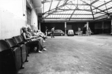 1970, Eröffnungsfeier, Innenansicht der Werkstatthalle
