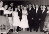Jean Marais bei seinem Besuch in Hamburg