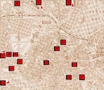 Historischer Stadtplan von Hamburg