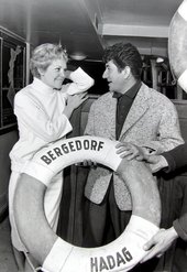 Hildegard Knef und Daniel Gélin