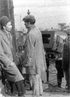 Dreharbeiten zu dem Film "Bekenntnisse des Hochstaplers Felix Krull" (1957)