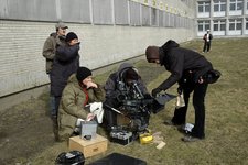 Setfotos vom Tatort-Dreh in Hamburg