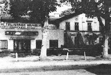 Abbruch des Hotels im Sommer 1967