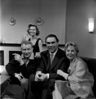 Käutner, Peltzer, Schmeling, Ondra. Quelle: Conti-Press