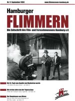 Cover der elften Ausgabe des "Hamburger Flimmern" - 11/2004